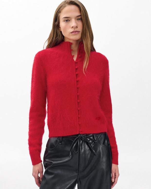 Rag & Bone Jada Brushed Cashmere Cardigan
