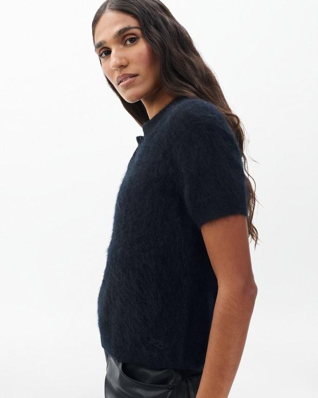 Rag & Bone Jada Brushed Cashmere Polo