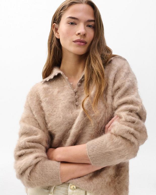 rag & bone Jada Brushed Cashmere Sweater