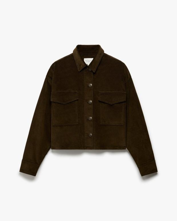 Rag & Bone Jaiden Stretch Corduroy Shirt Jacket