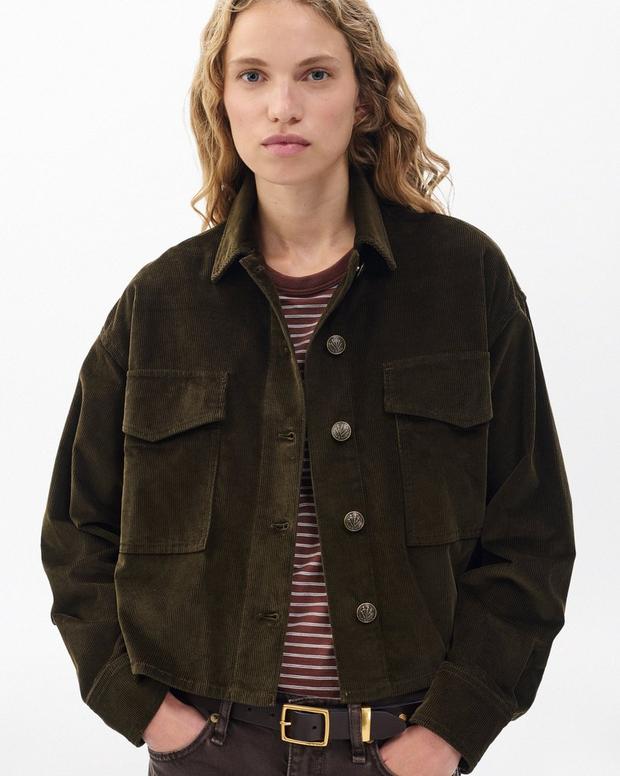 rag & bone Jaiden Stretch Corduroy Shirt Jacket