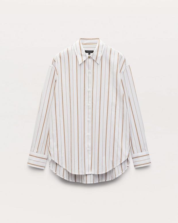 Rag & Bone Jessica Striped Poplin Shirt