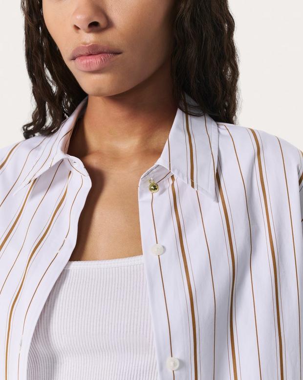 Rag & Bone Jessica Striped Poplin Shirt