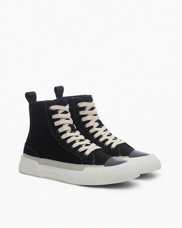 Rag & Bone Jones High-Top Canvas Sneakers