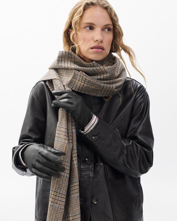 Rag & Bone Joni Cashmere-Lined Leather Gloves