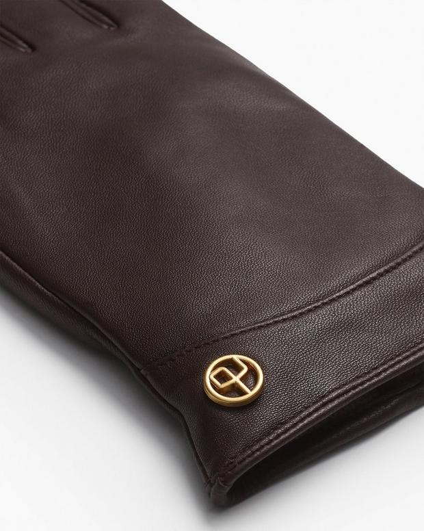 Rag & Bone Joni Cashmere-Lined Leather Gloves