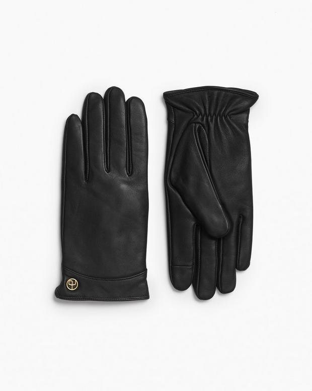 rag & bone Joni Cashmere-Lined Leather Gloves
