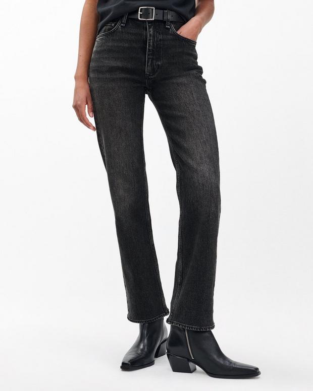 Rag & Bone Joni Leather Buckle Boots