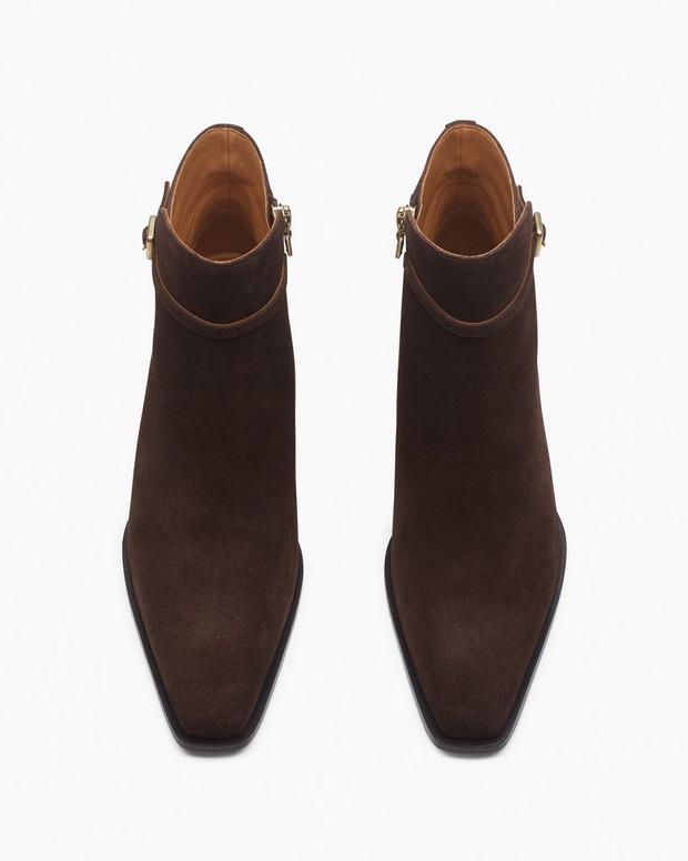 Rag & Bone Joni Suede Buckle Boots