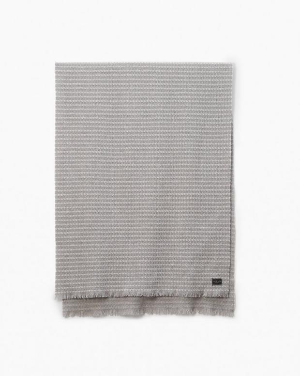 Rag & Bone Joni Waffle-Knit Wool Scarf