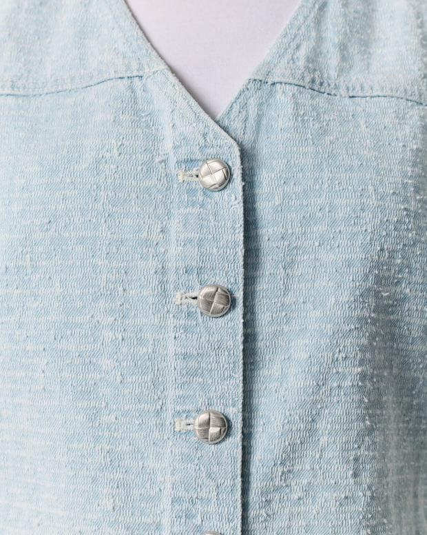 Rag & Bone Juliana Textured Denim Vest