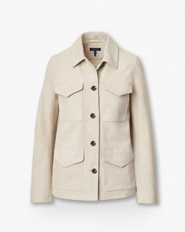 Rag & Bone Kara Suede Jacket