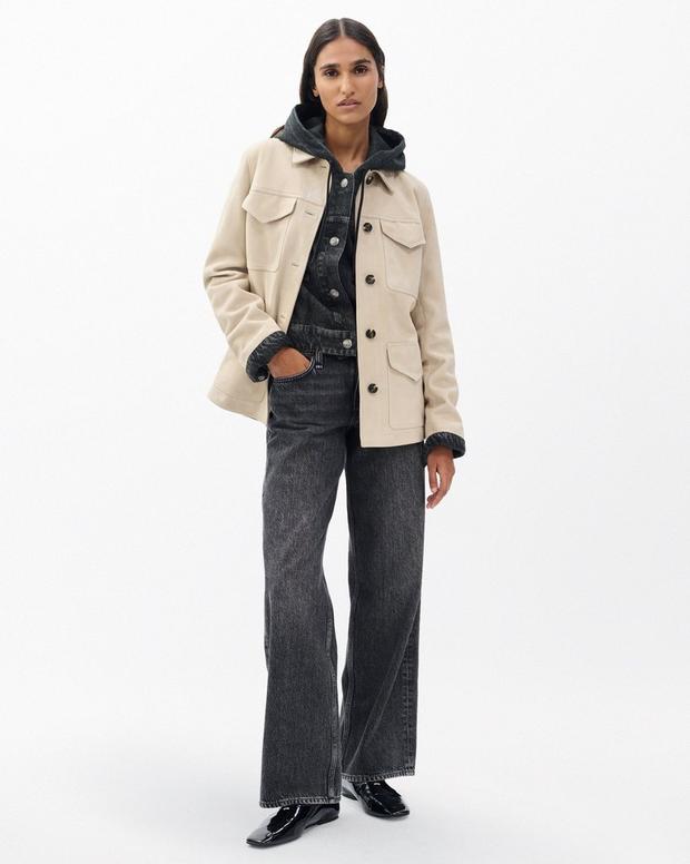 Rag & Bone Kara Suede Jacket