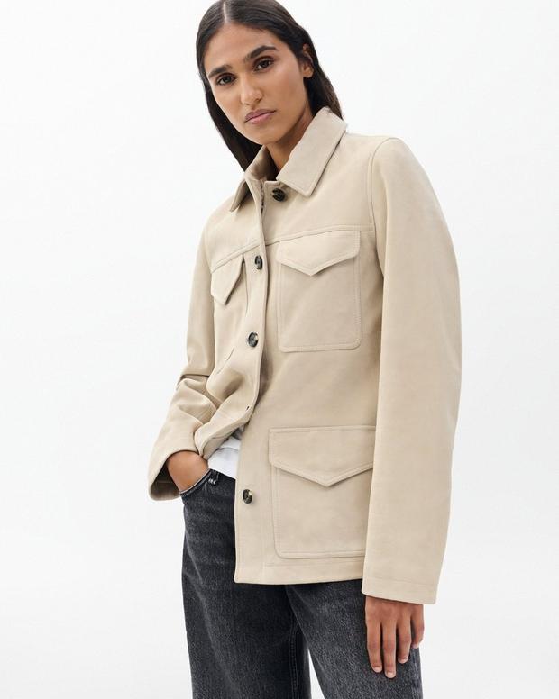 Rag & Bone Kara Suede Jacket