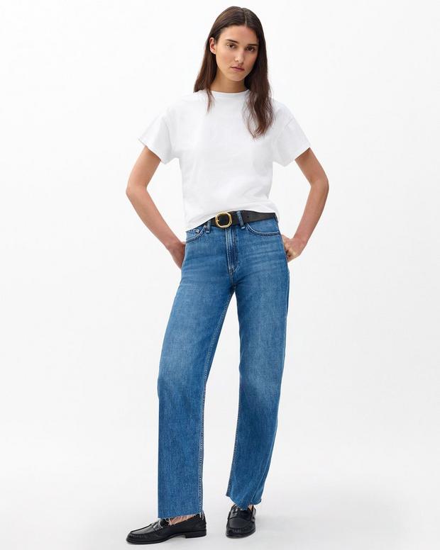 Rag & Bone Kelly Boxy Cotton Tee