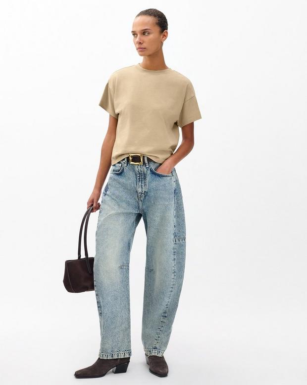 Rag & Bone Kelly Boxy Cotton Tee