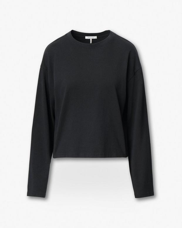 Rag & Bone Kelly Boxy Long-Sleeve Tee
