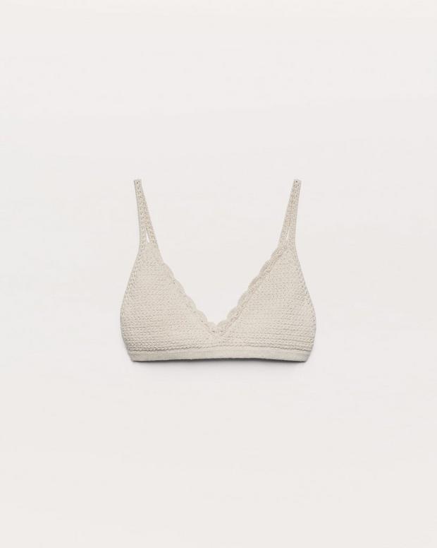 Rag & Bone Khloe Open-Knit Bralette