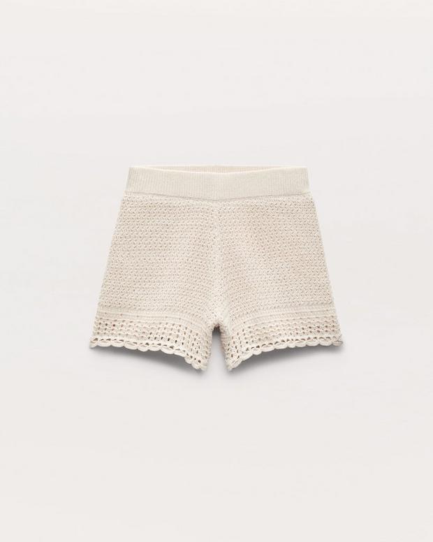 Rag & Bone Khloe Open-Knit Shorts