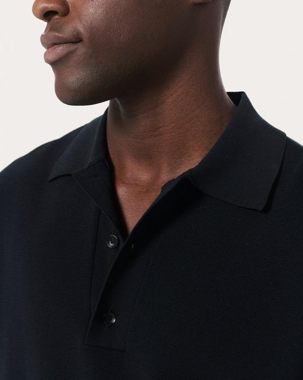 Rag & Bone Knit Polo Shirt