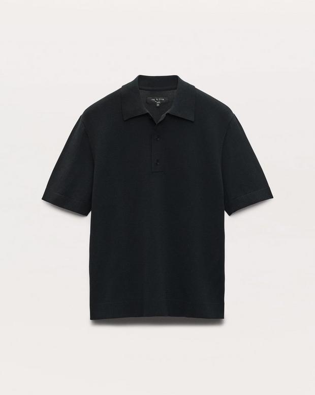 rag & bone Knit Polo Shirt