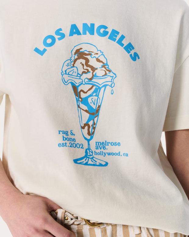 Rag & Bone LA Ice Cream Graphic Tee