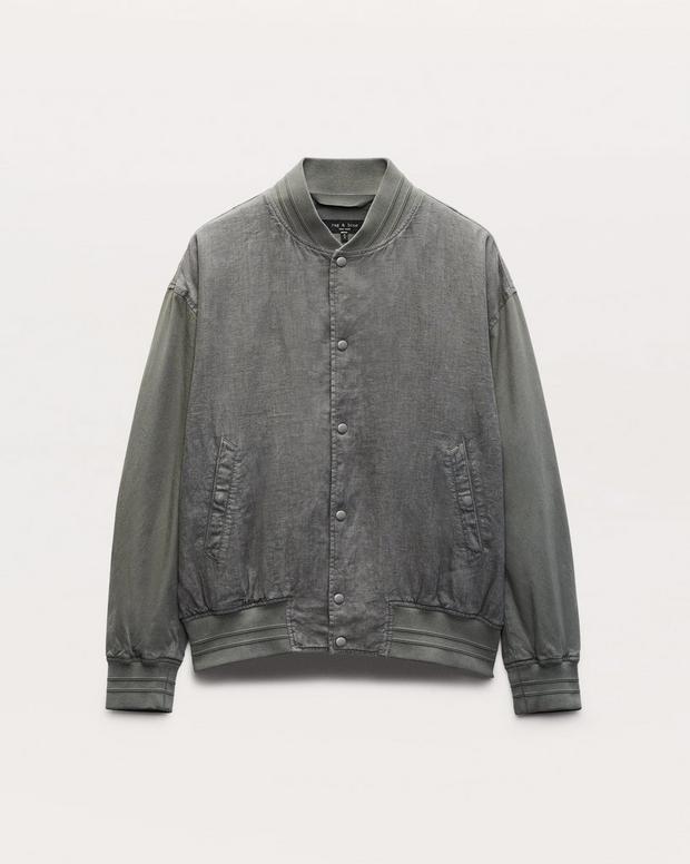 Rag & Bone Leo Linen Souvenir Jacket