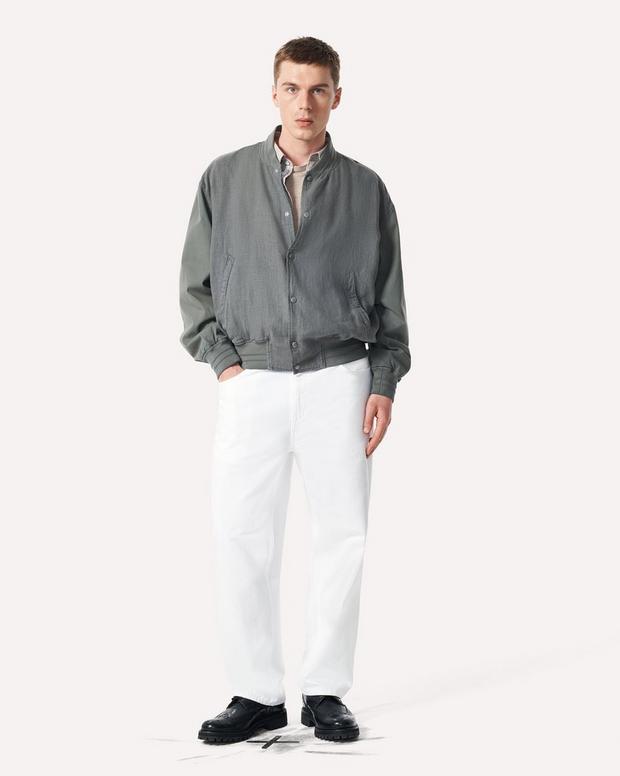 Rag & Bone Leo Linen Souvenir Jacket