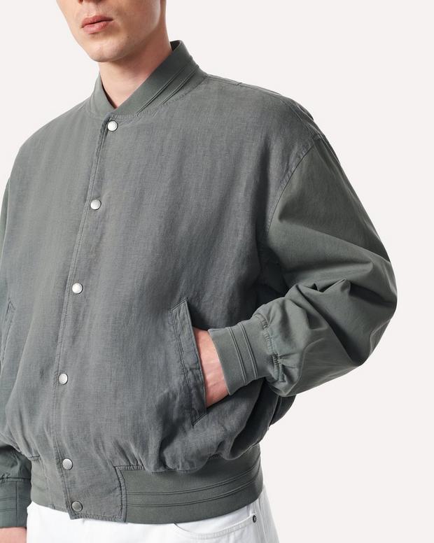 Rag & Bone Leo Linen Souvenir Jacket