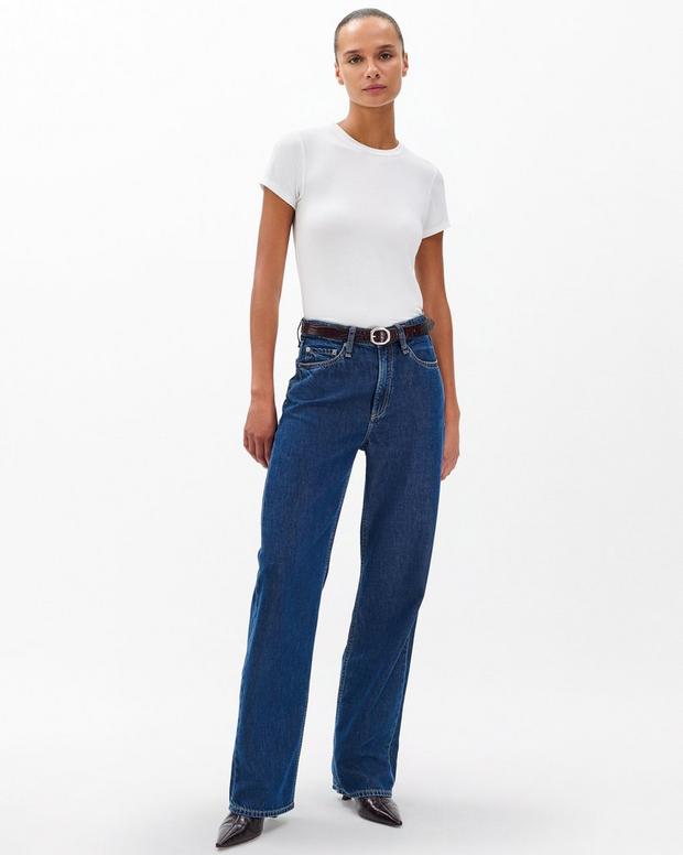 Rag & Bone Logan Wide-Leg Jeans