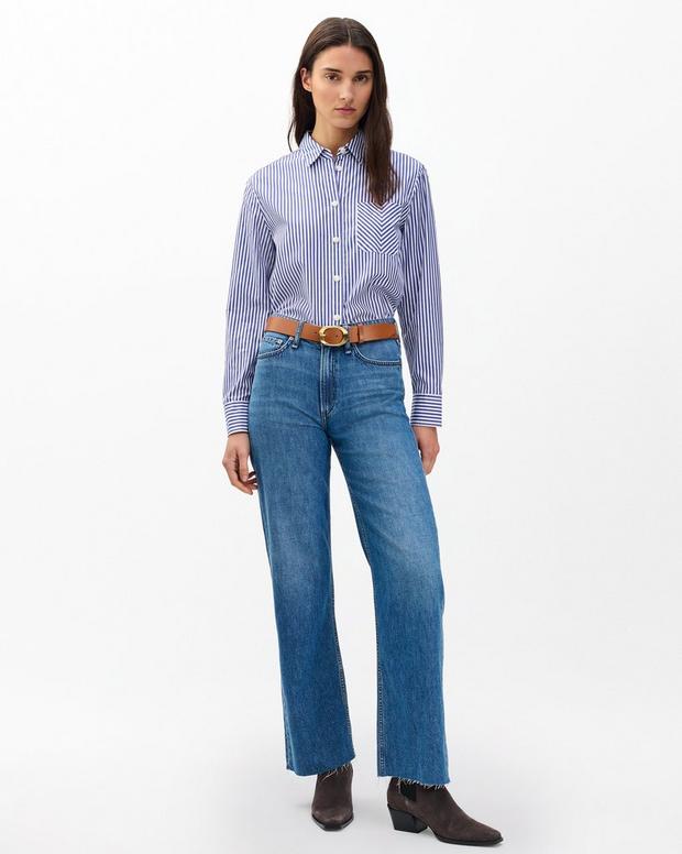 Rag & Bone Logan Wide-Leg Jeans