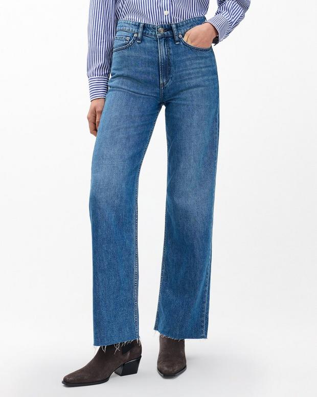 Rag & Bone Logan Wide-Leg Jeans