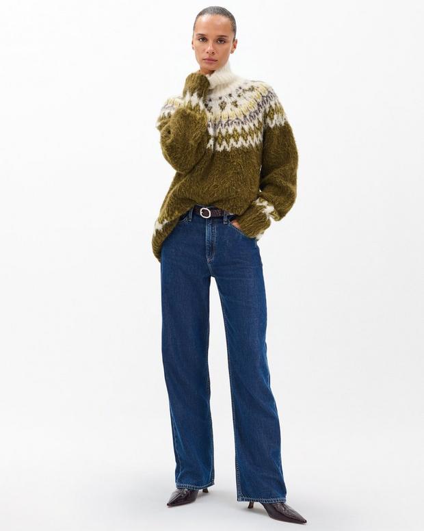 rag & bone Logan Wide-Leg Jeans