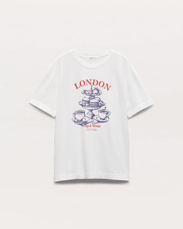 Rag & Bone London Graphic Tee