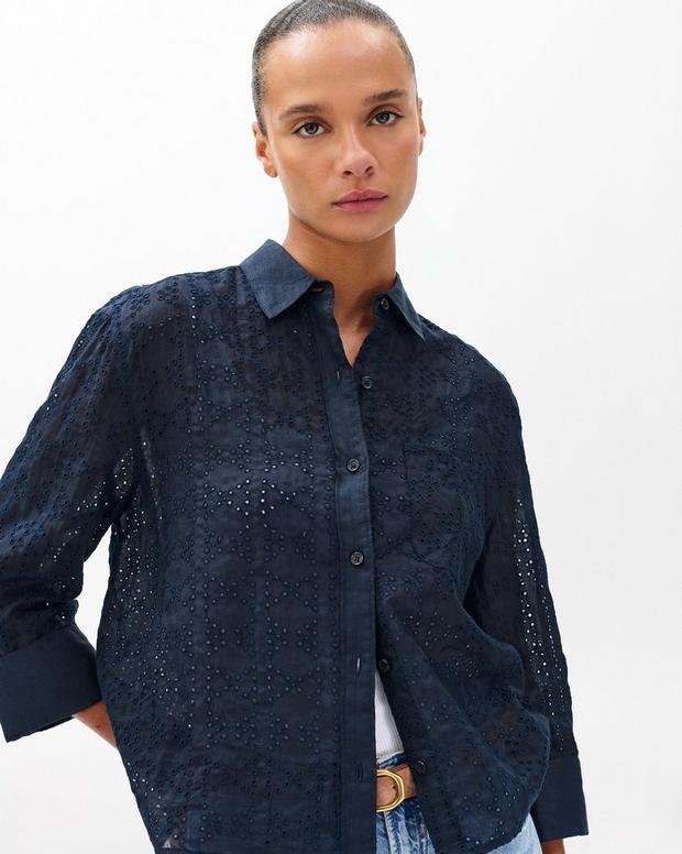 Rag & Bone Lucia Eyelet Shirt