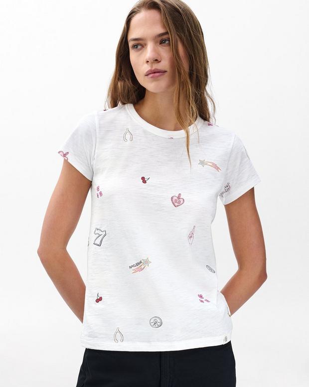 Rag & Bone Lucky Charm Graphic Tee