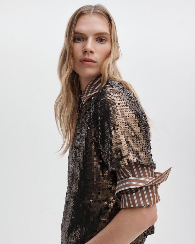 Rag & Bone Lucy Sequined Tee