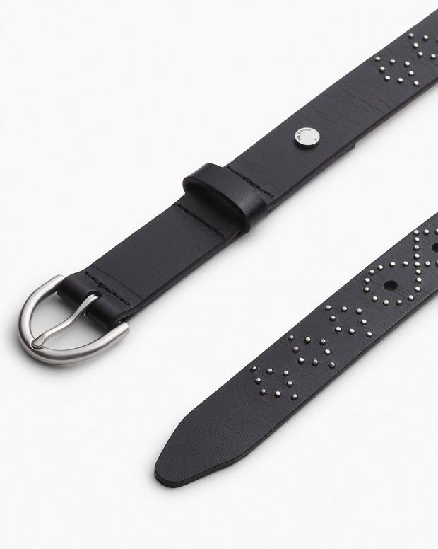 Rag & Bone Maisie Studded Leather Belt