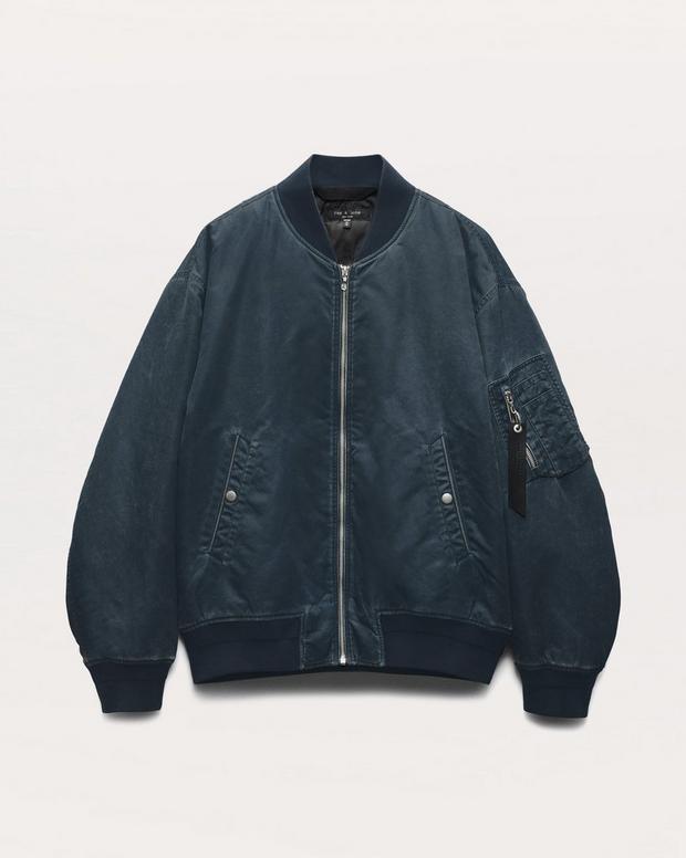 Rag & Bone Manston Relaxed Fit Bomber Jacket