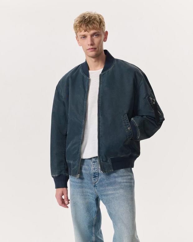 rag & bone Manston Relaxed Fit Bomber Jacket