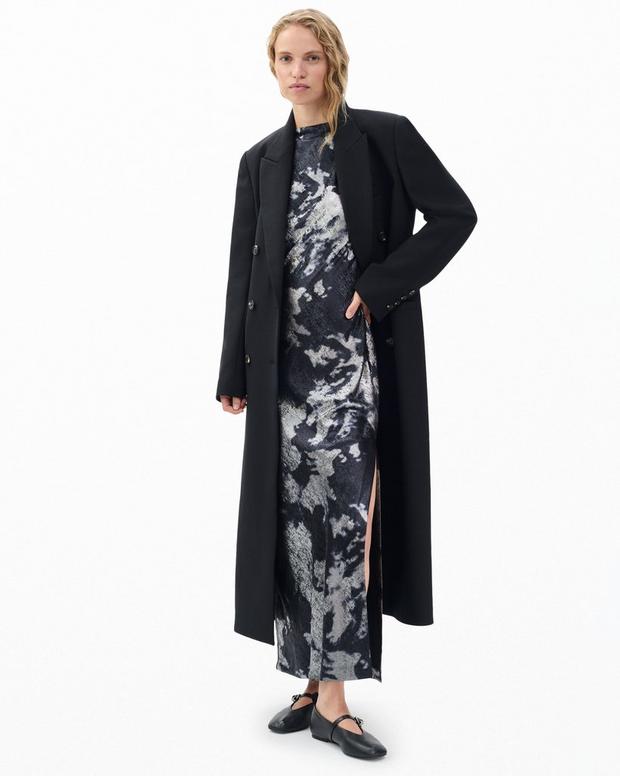 Rag & Bone Margaret Metallic Dress