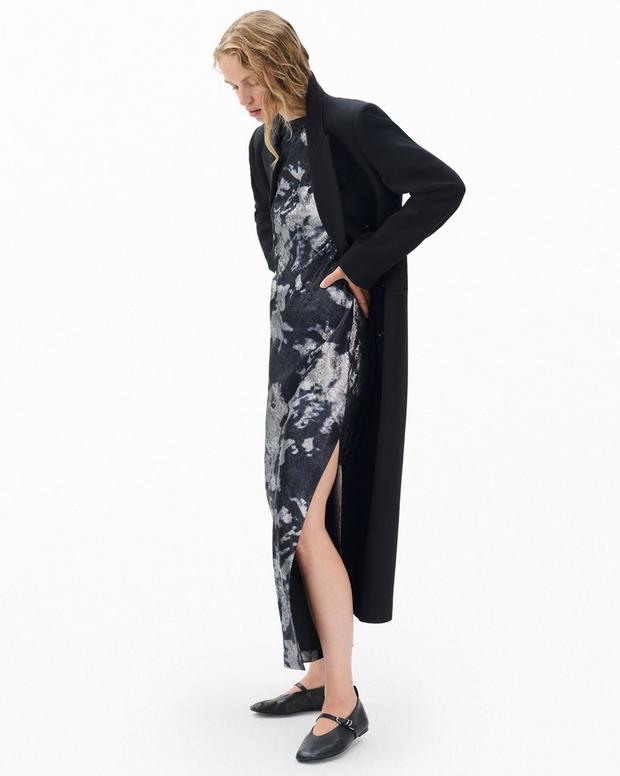 Rag & Bone Margaret Metallic Dress