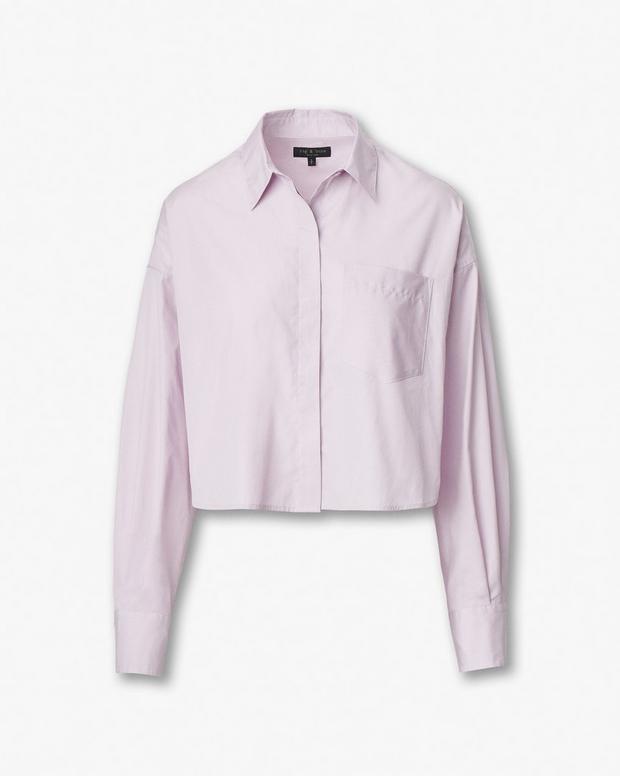 Rag & Bone Marin Cropped Shirt