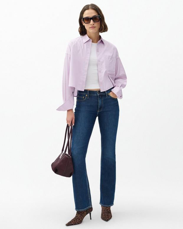 Rag & Bone Marin Cropped Shirt