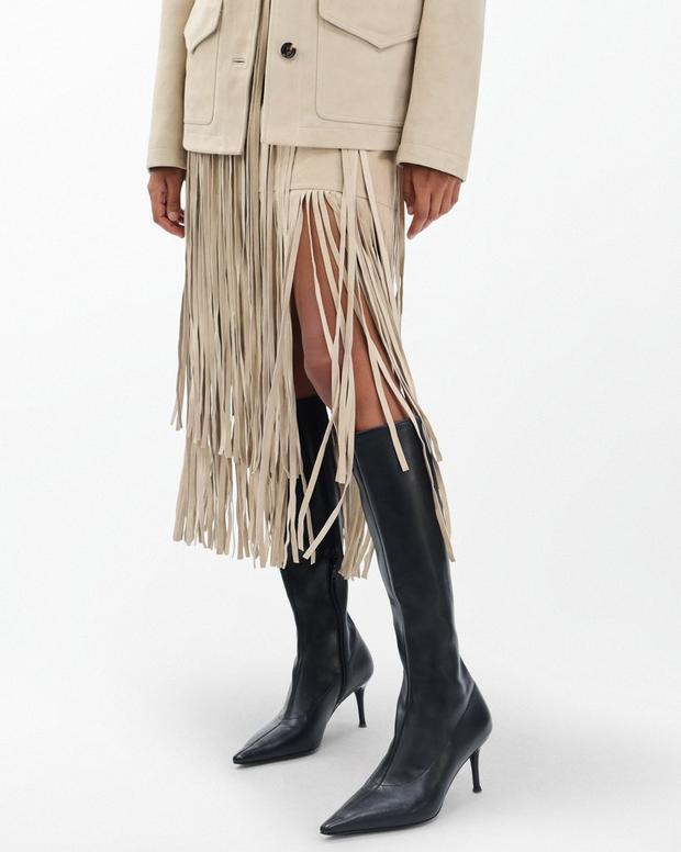 Rag & Bone Mercer Leather Knee-High Boots