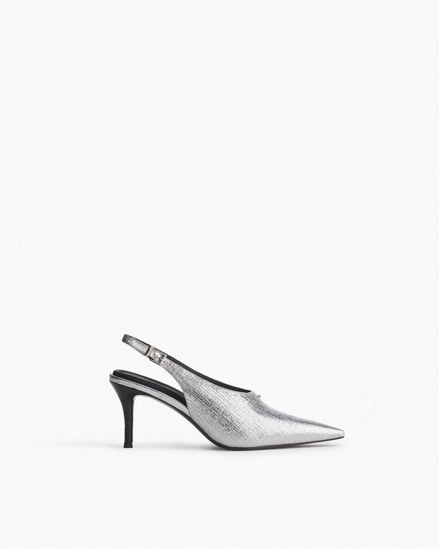 rag & bone Mercer Leather Slingbacks