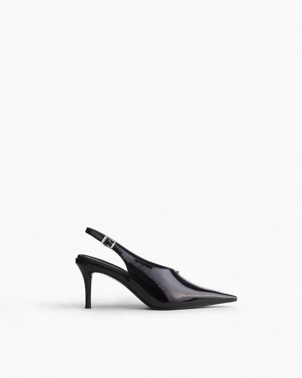 rag & bone Mercer Leather Slingbacks