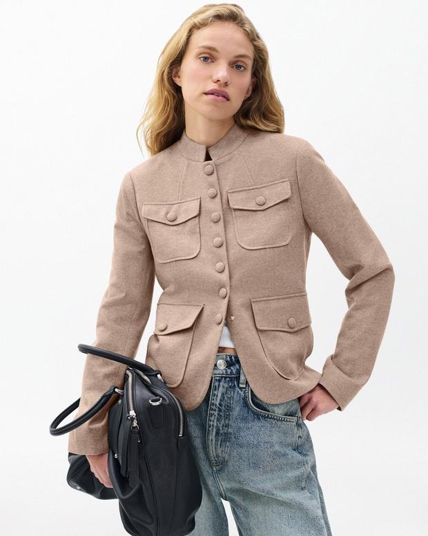 rag & bone Mercer Refine Knit Blazer