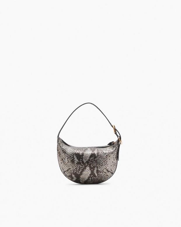 Rag & Bone Mercer Small Python Leather Hobo