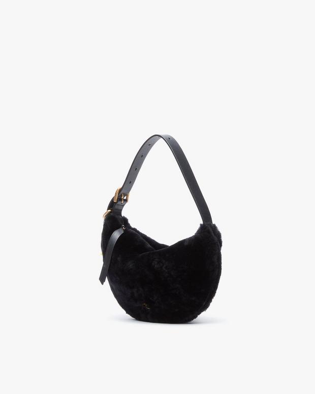 Rag & Bone Mercer Small Shearling Hobo